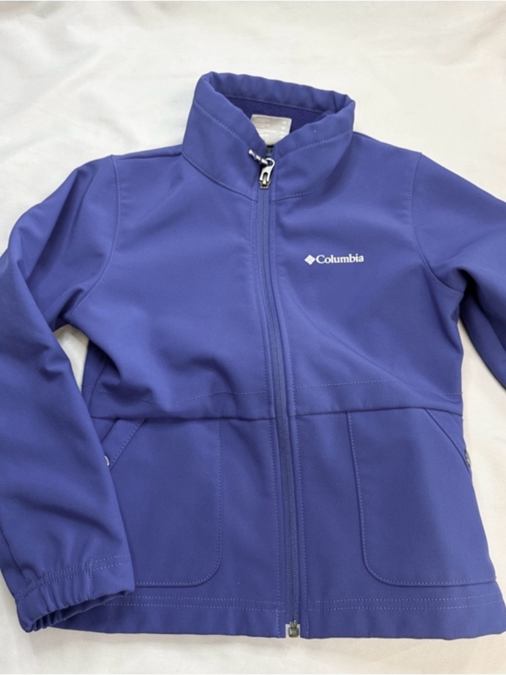 Columbia Purple Full-Zip Softshell Jacket